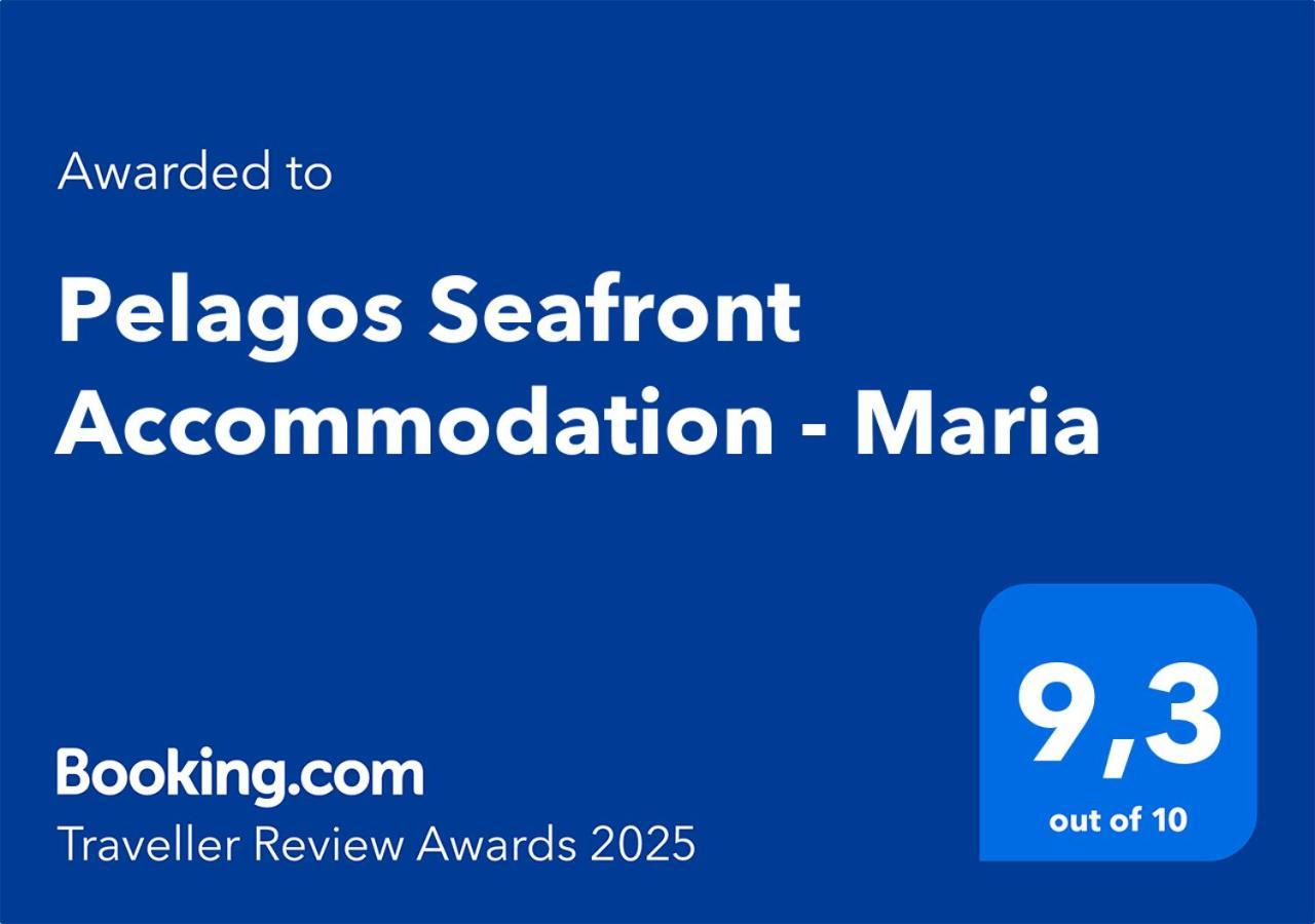 Pelagos Seafront Accommodation - Maria Myrties Buitenkant foto